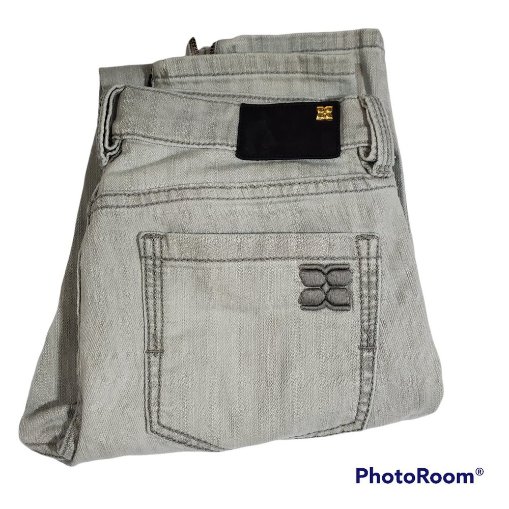 BCBGMaxAzria | Grey May Z Skinny Fossil Jeans | Size 28 - Picture 2 of 7
